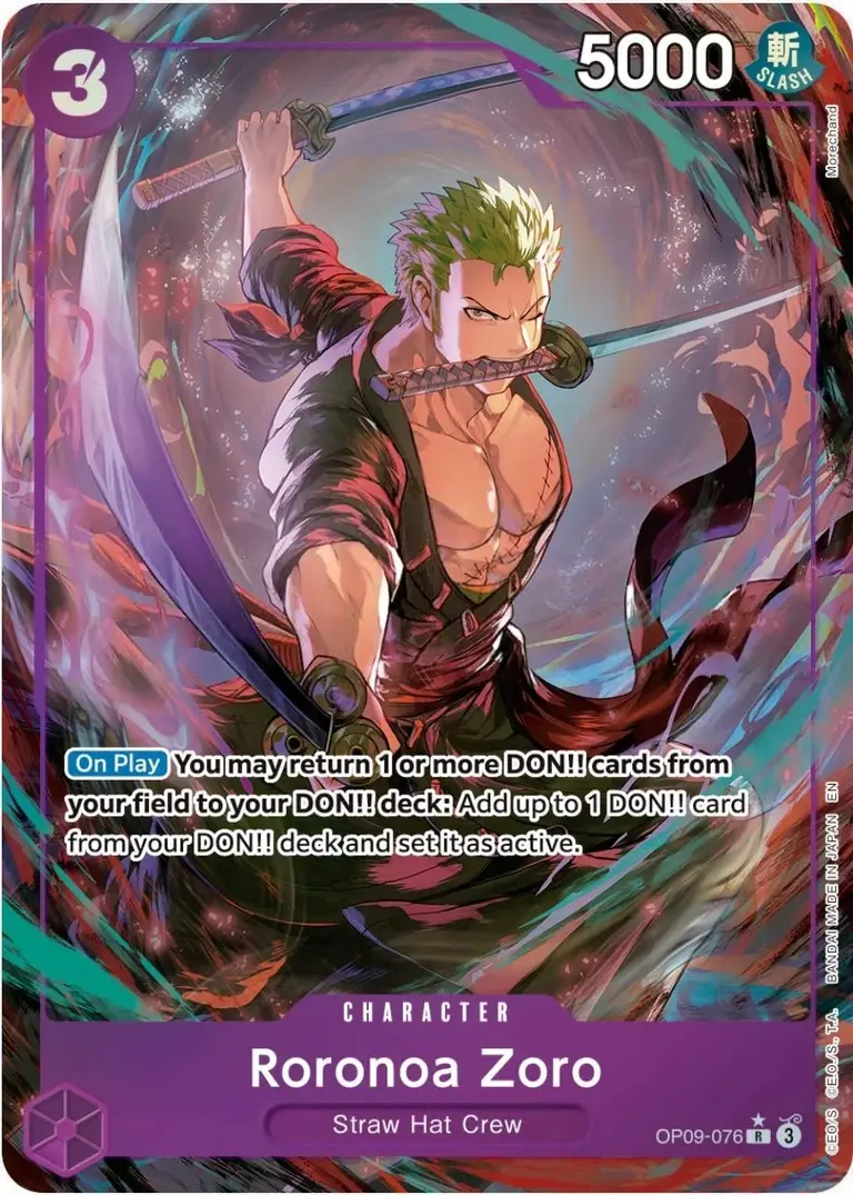 Roronoa Zoro Cards: Checklist & Prices | Pack Magik