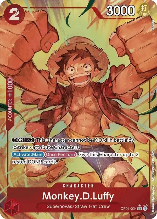 Monkey.D.Luffy [Alternate Art PRB01]