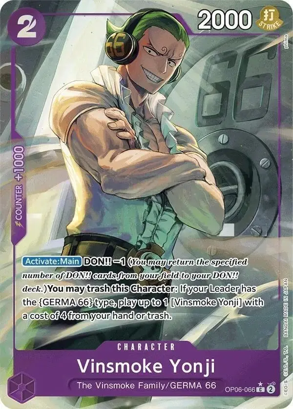 Vinsmoke Yonji [Full Art PRB01]