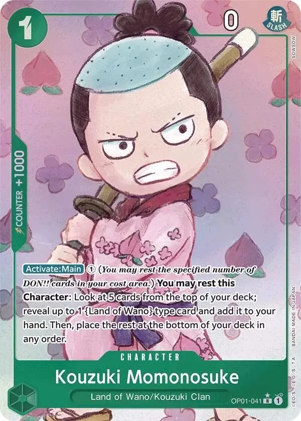 Kouzuki Momonosuke [Alternate Art PRB01]