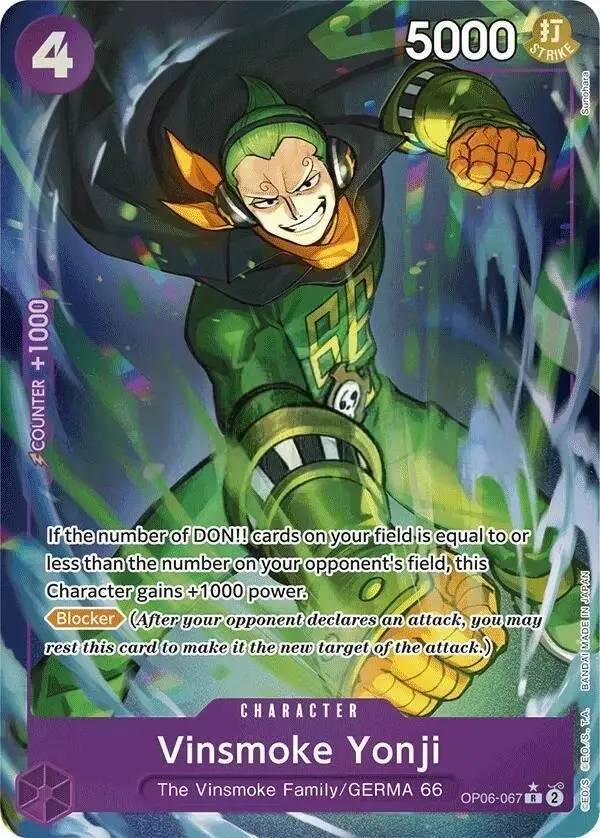 Vinsmoke Yonji [Full Art PRB01]