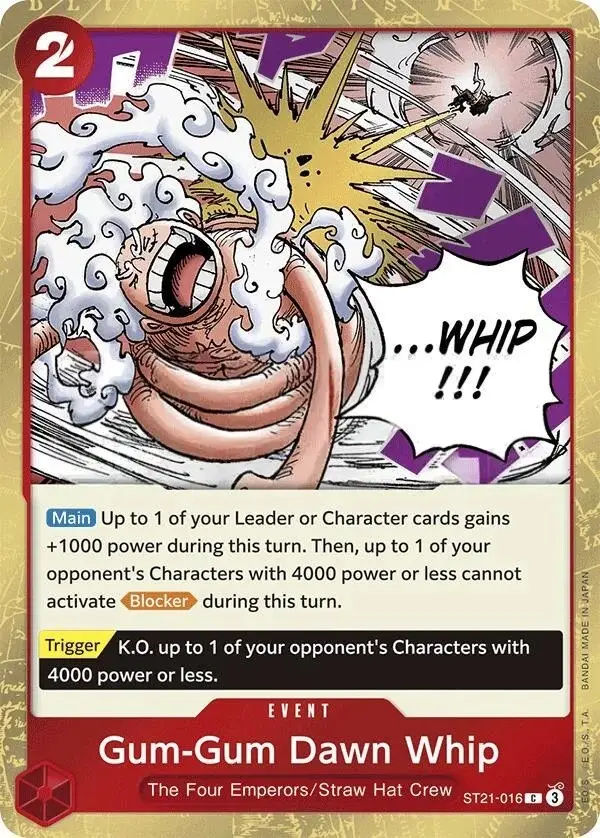 Gum-Gum Dawn Whip [Foil]