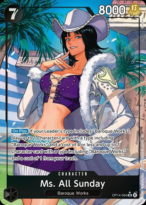 Ms. All Sunday [Alt Art]