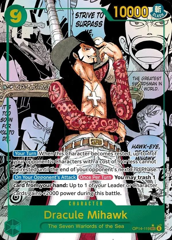 Dracule Mihawk [Manga]