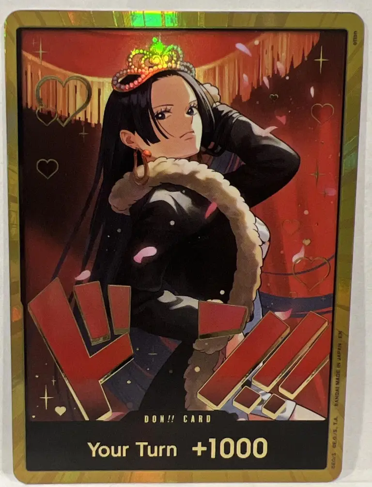 DON!! Card [Boa Hancock Gold]