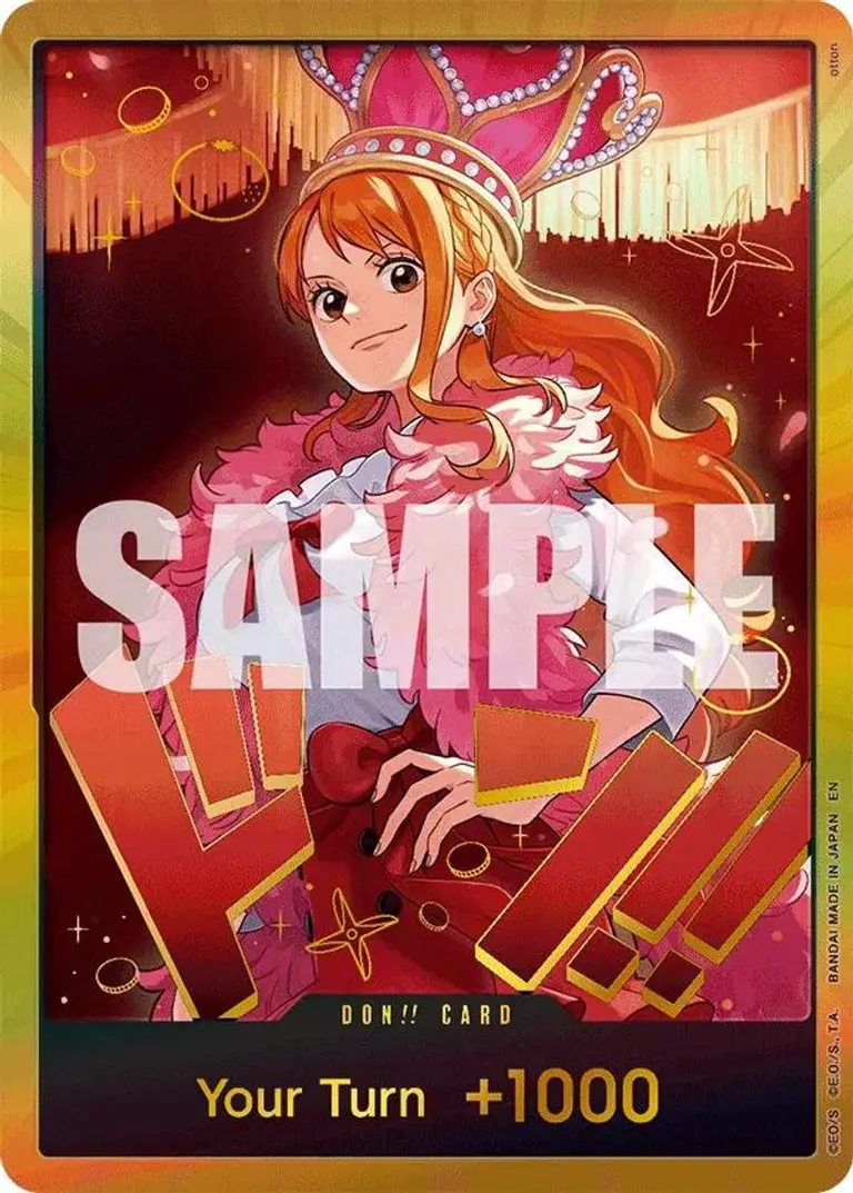 DON!! Card [Nami Gold]