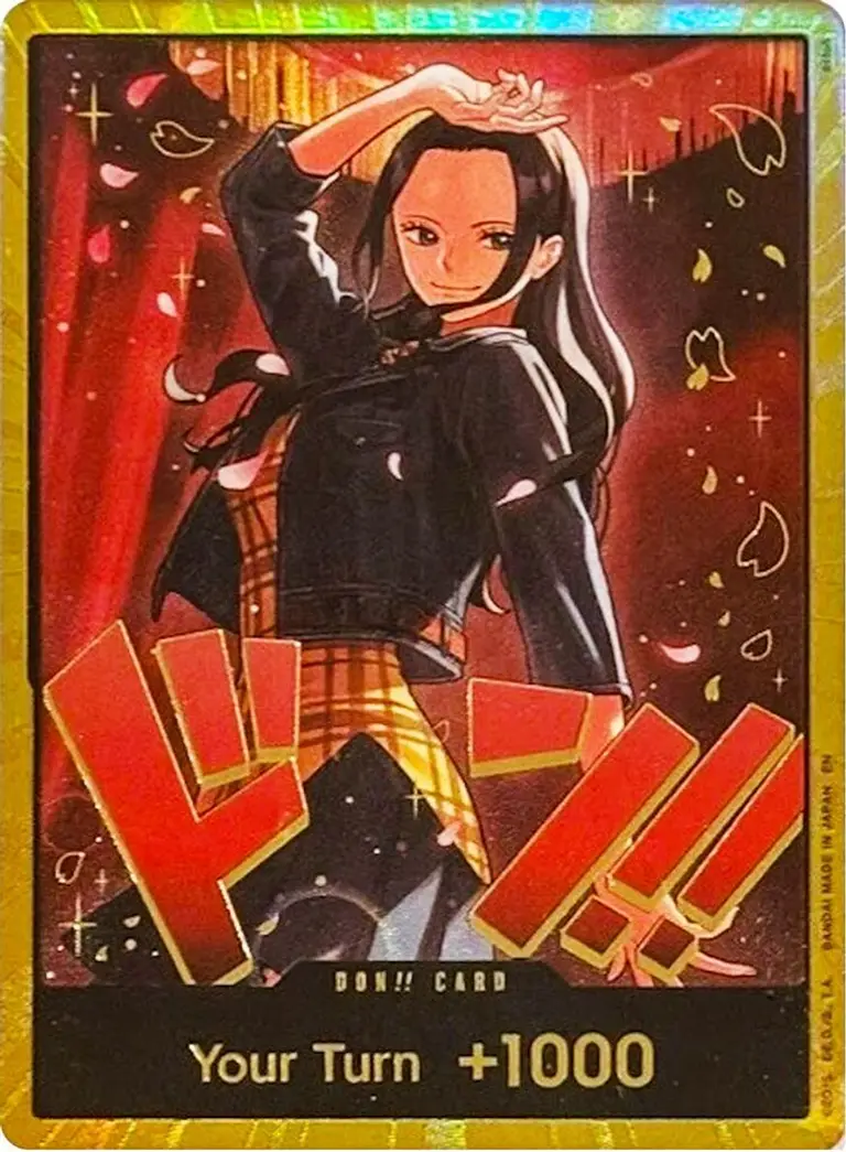 DON!! Card [Nico Robin Gold]