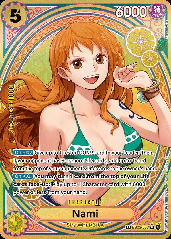 Nami #EB03-006 Price - One Piece Heroines Edition | Pack Magik