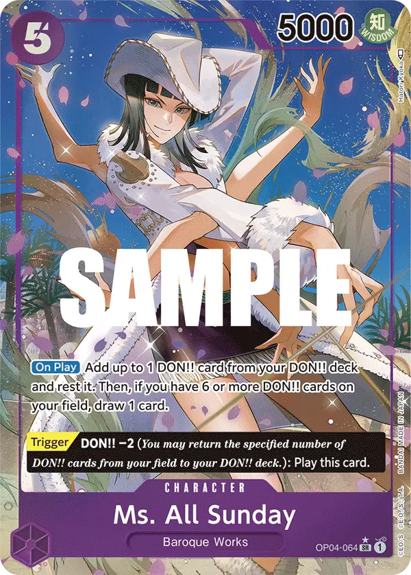 Ms. All Sunday [Alt Art]