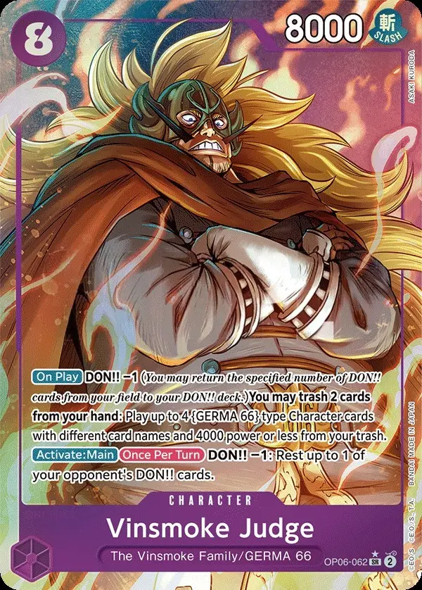 Vinsmoke Judge [Alt Art]