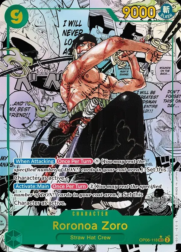 Roronoa Zoro [Manga]
