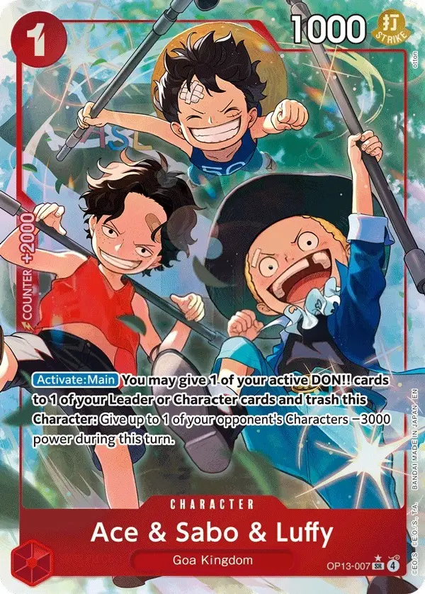 Ace & Sabo & Luffy [Alt Art]