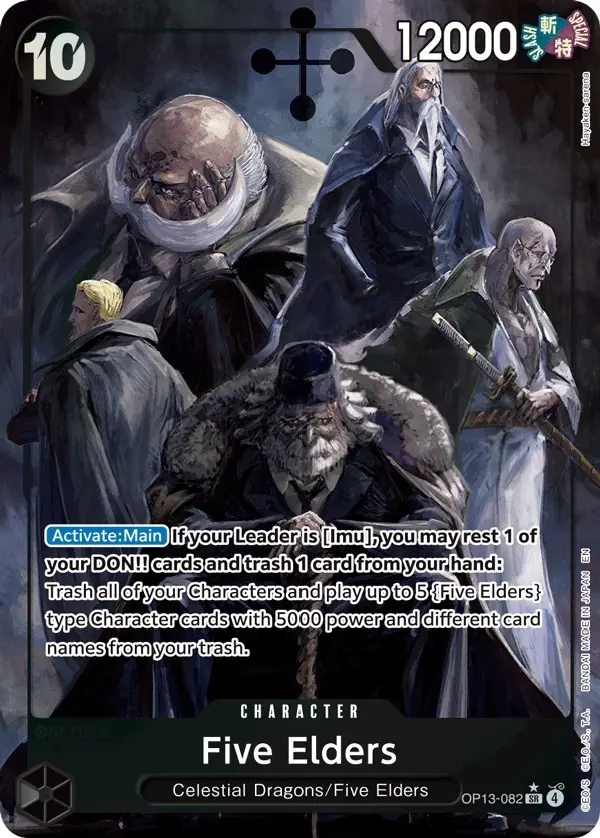 Five Elders [Alt Art]