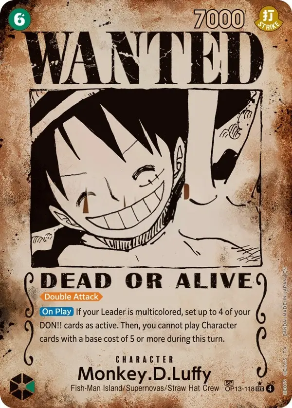 Monkey.D.Luffy [Wanted Poster]