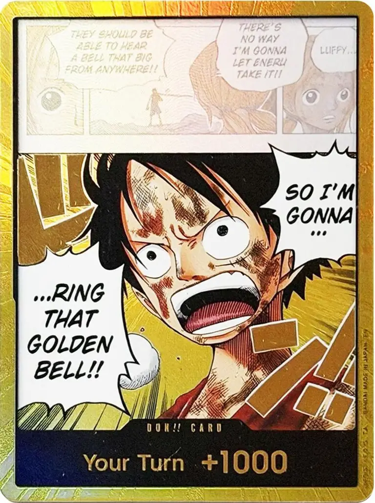 DON!! Card [Luffy Gold]