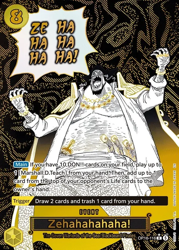 Zehahahahaha! [Alt Art]