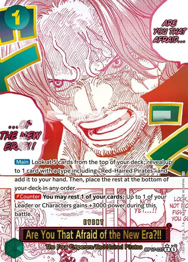 Are You That Afraid of the New Era?!! [Alt Art]