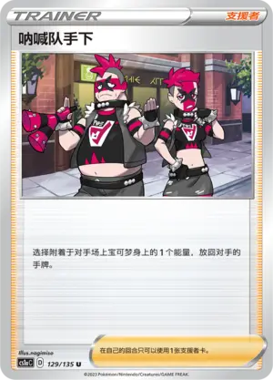 呐喊队手下