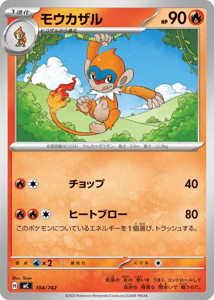 Monferno [Mirror Holo]