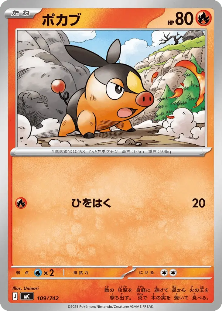Tepig [Mirror Holo]