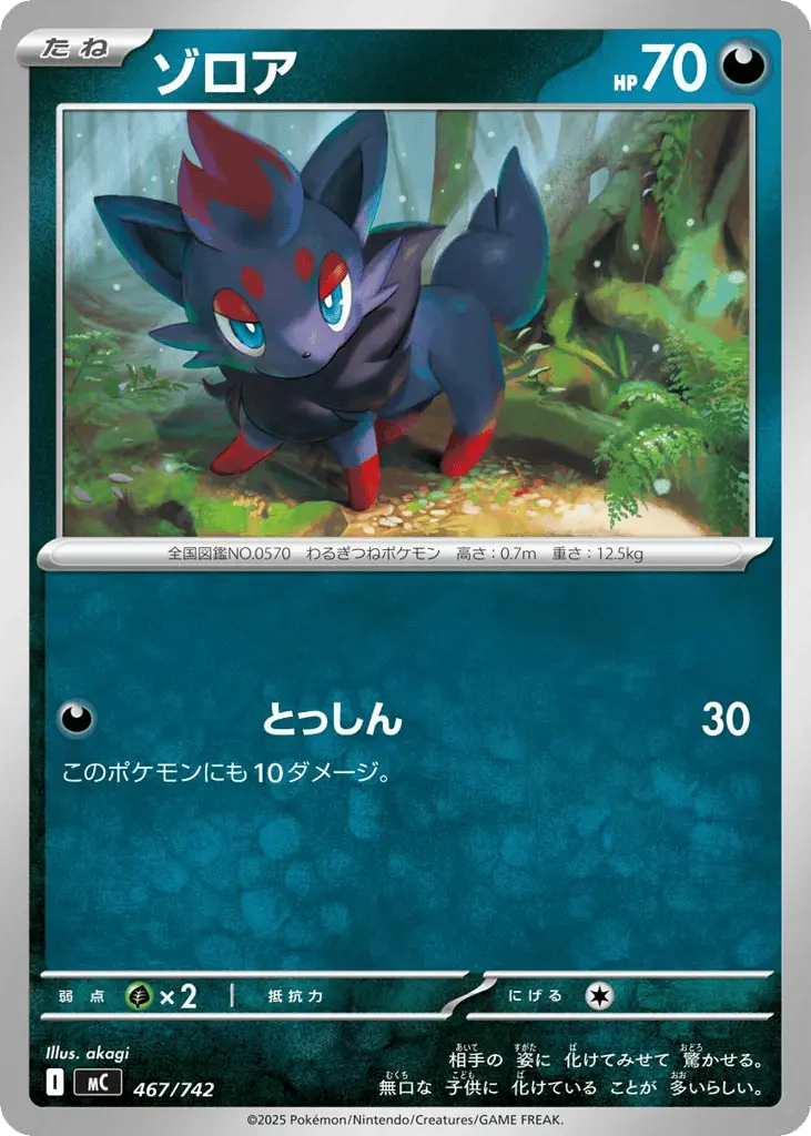 Zorua [Mirror Holo]