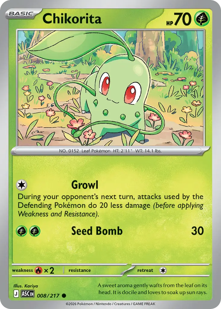 Chikorita [Reverse Holo]