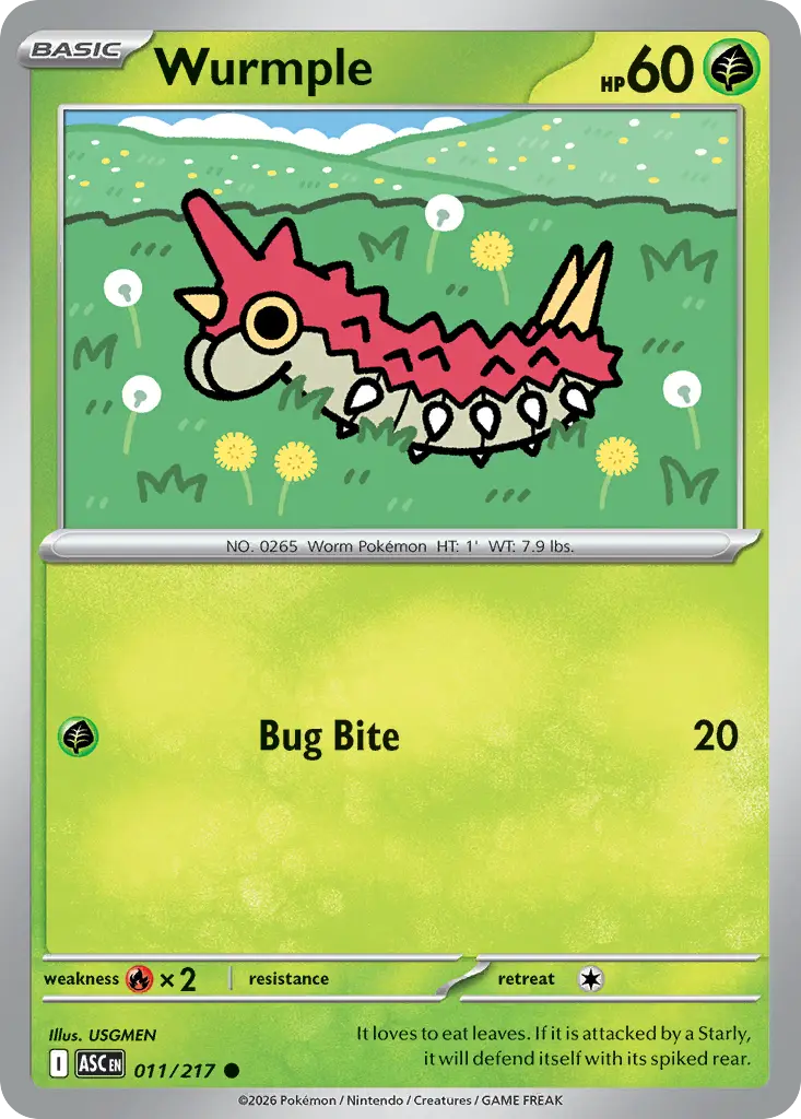 Wurmple [Reverse Holo]