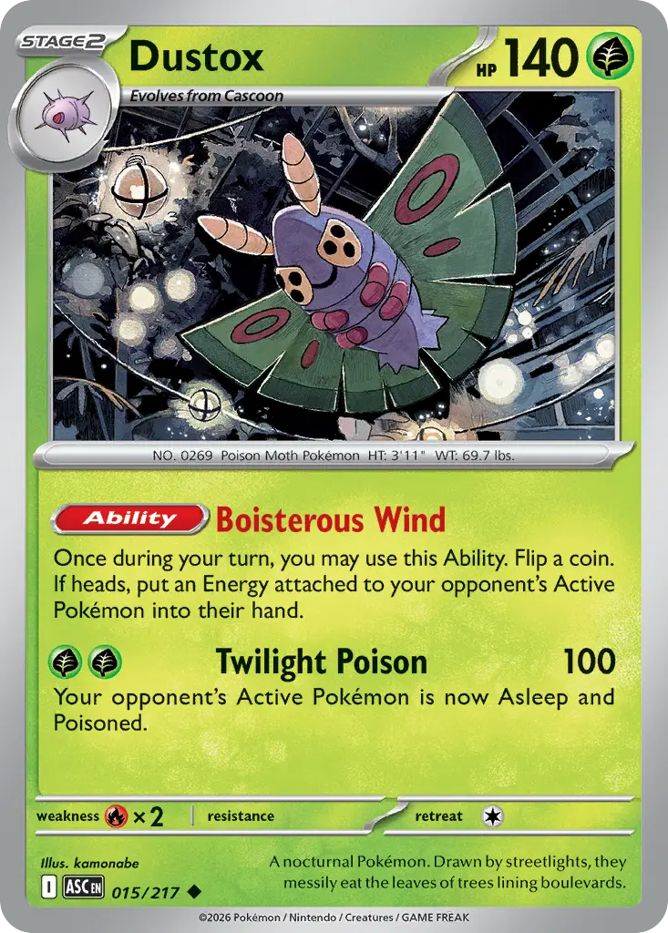 Dustox [Reverse Holo]