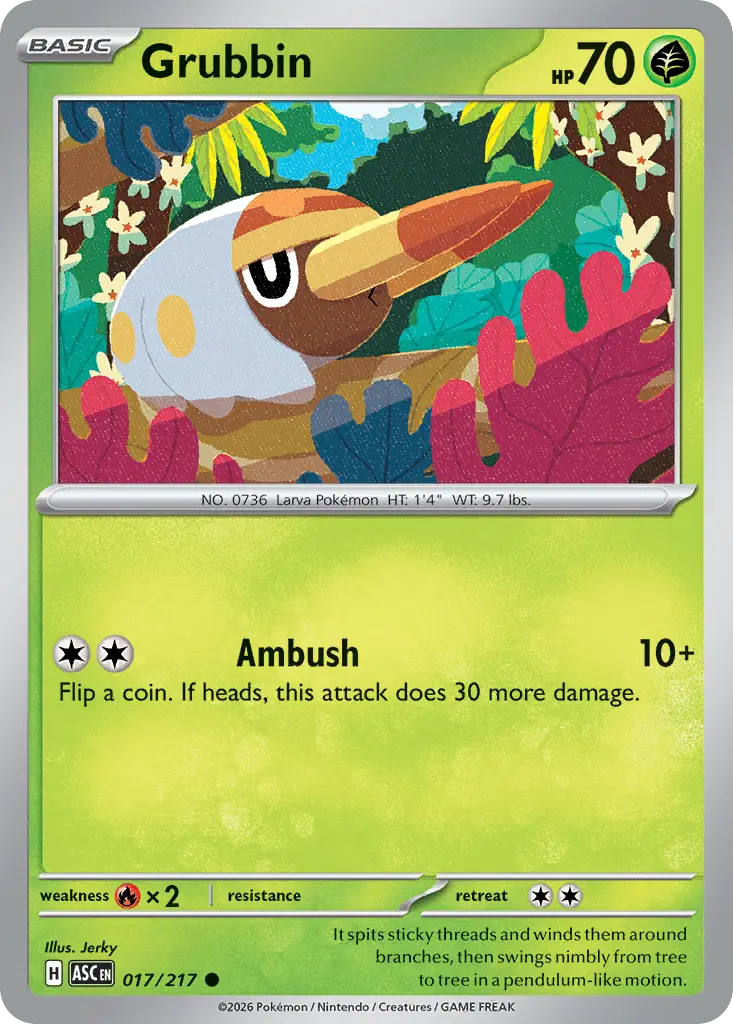 Grubbin [Reverse Holo]