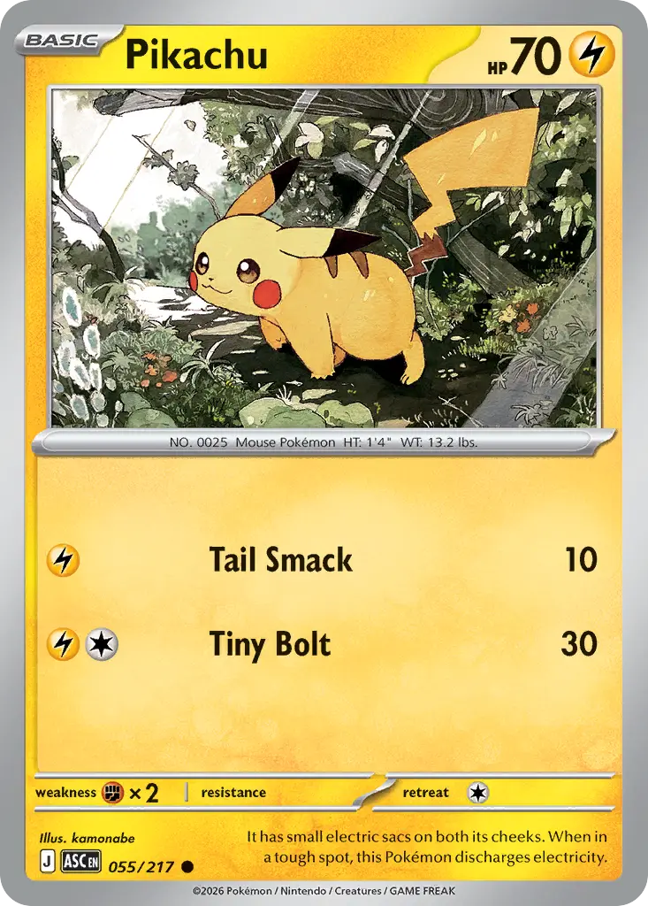 Pikachu [Reverse Holo]