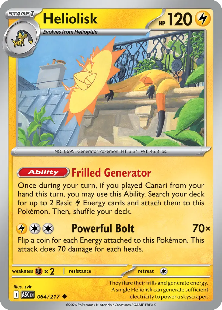 Heliolisk [Reverse Holo]