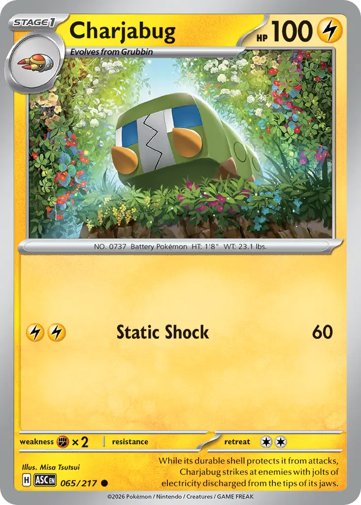 Charjabug [Reverse Holo]