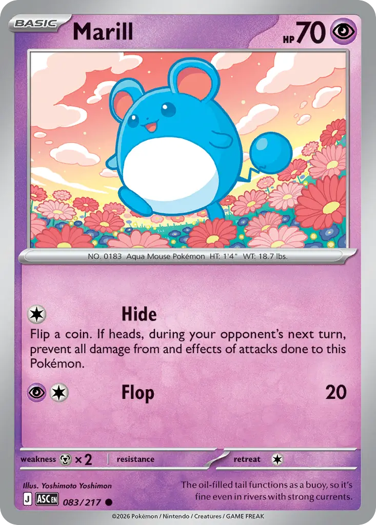 Marill [Reverse Holo]