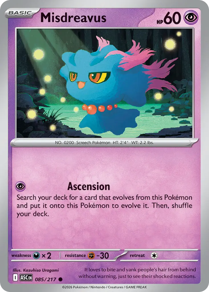 Misdreavus [Reverse Holo]