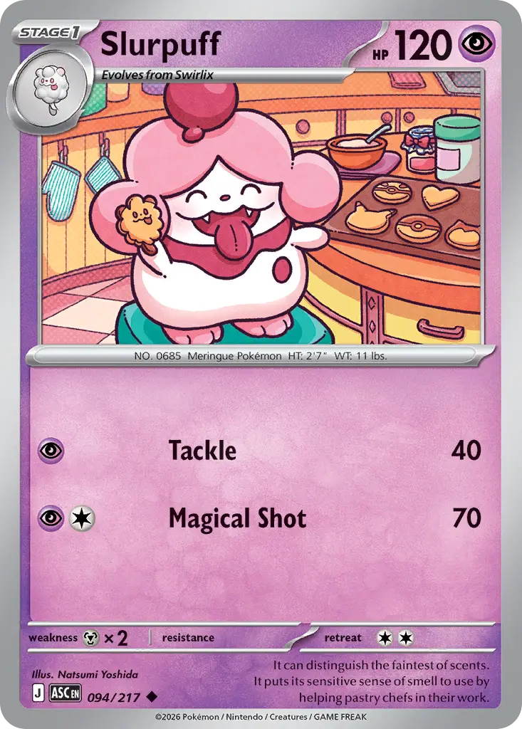 Slurpuff [Reverse Holo]