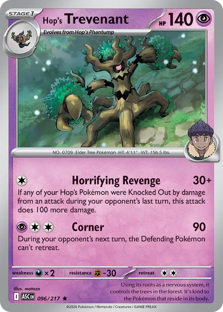 Hop's Trevenant [Holo]