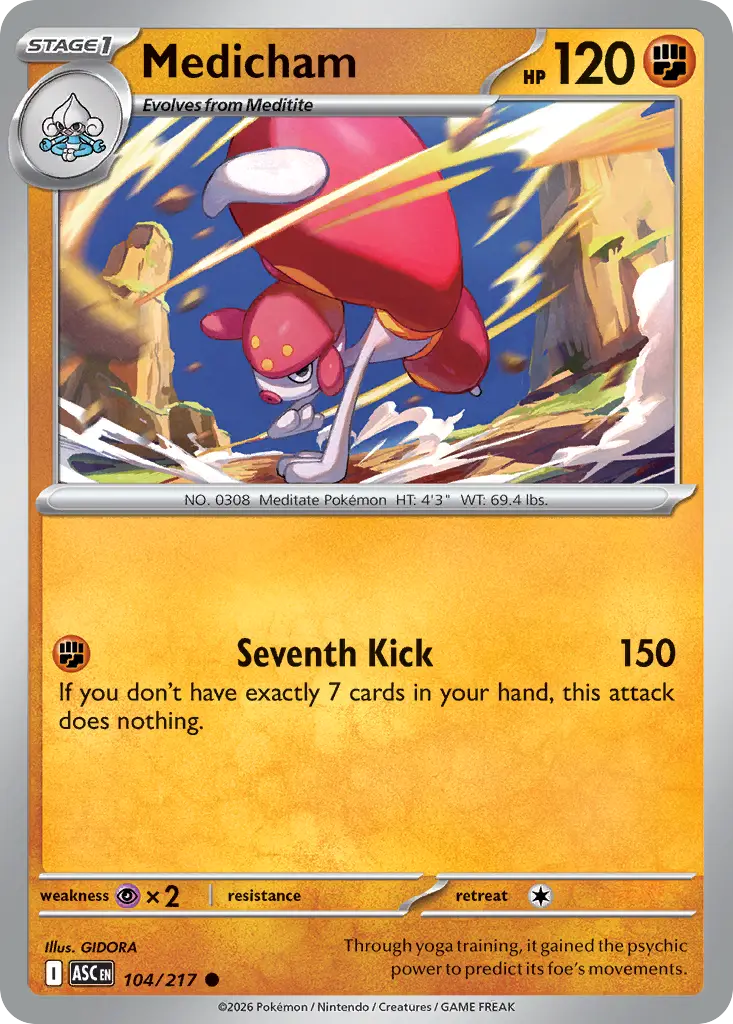 Medicham [Reverse Holo]