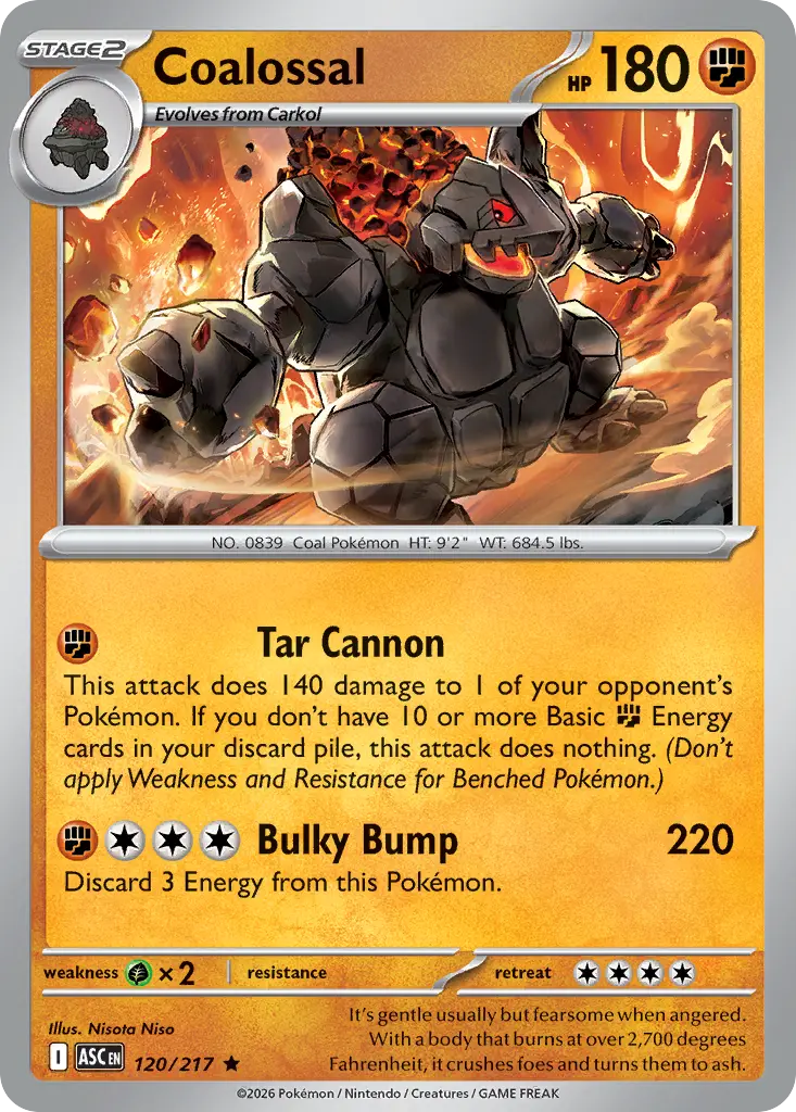 Coalossal [Reverse Holo]