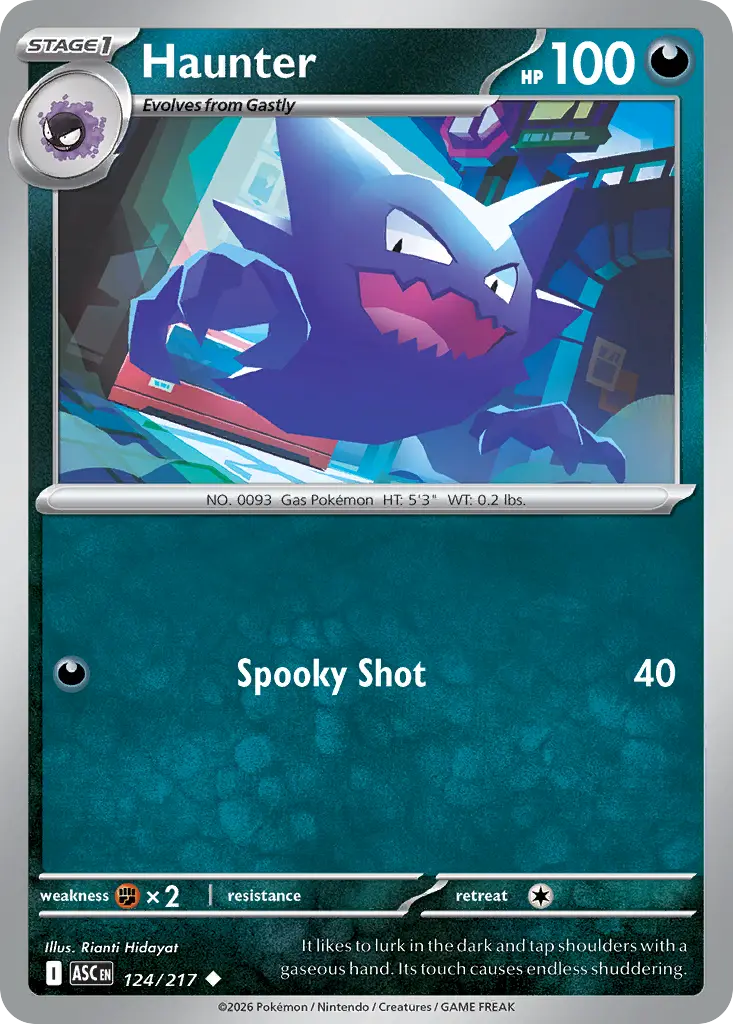 Haunter [Reverse Holo]