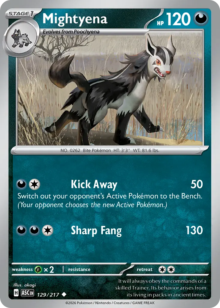 Mightyena [Reverse Holo]