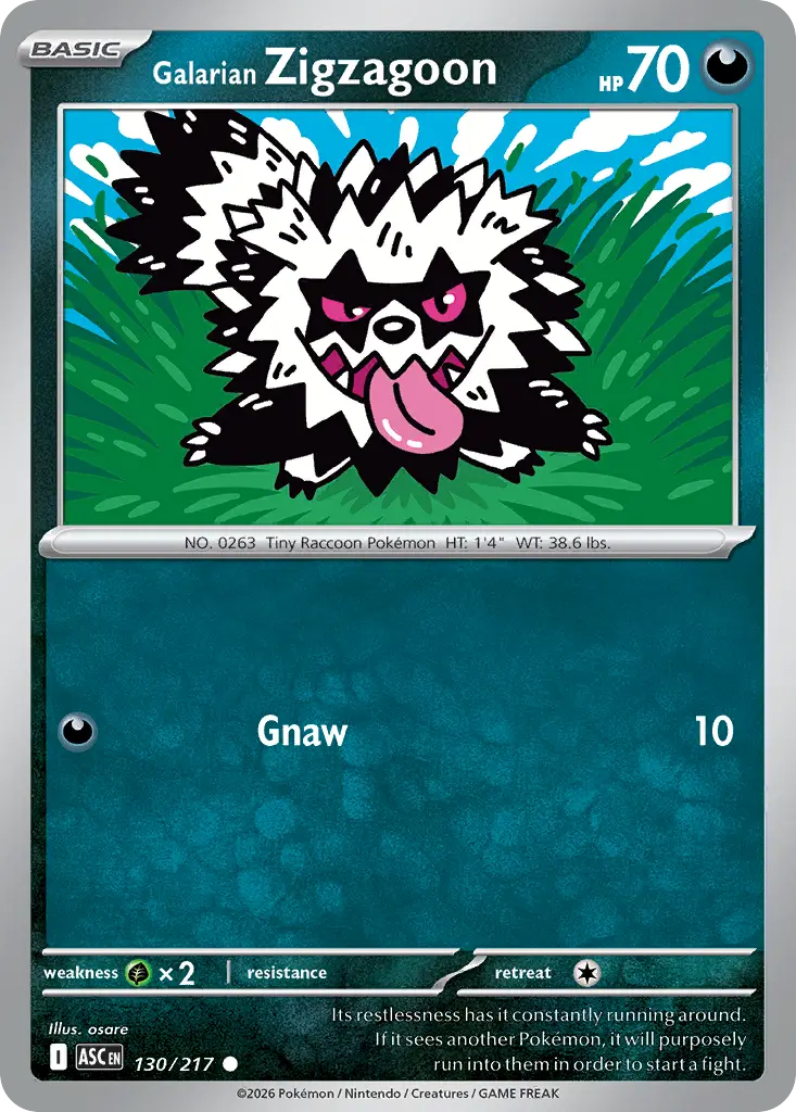 Galarian Zigzagoon [Reverse Holo]