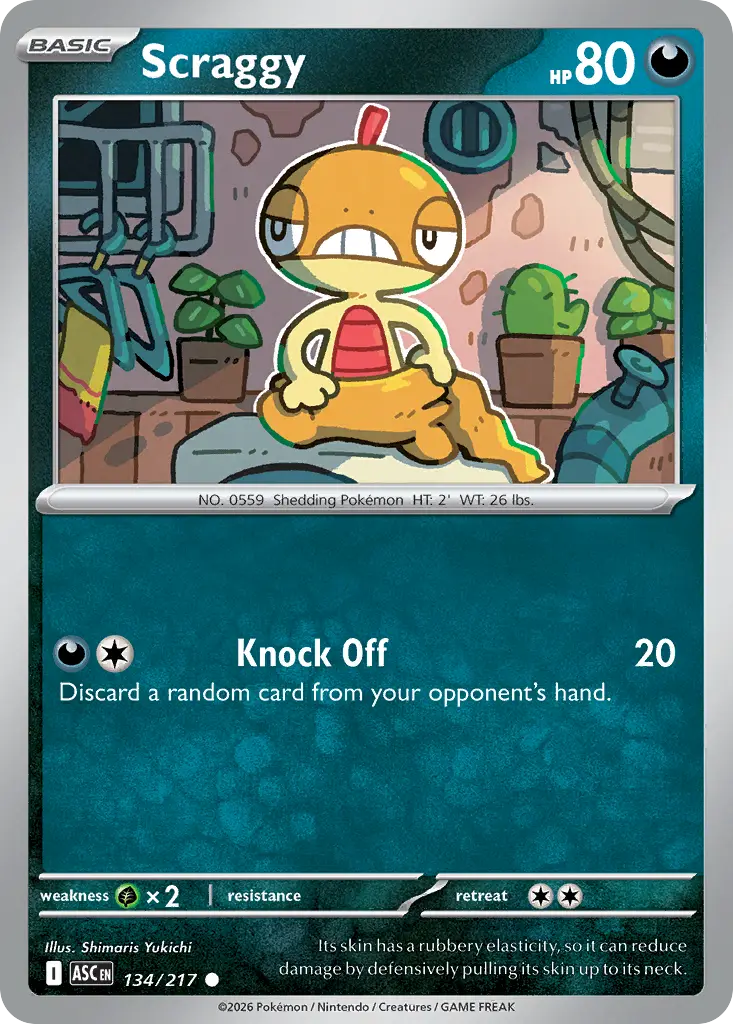 Scraggy [Reverse Holo]