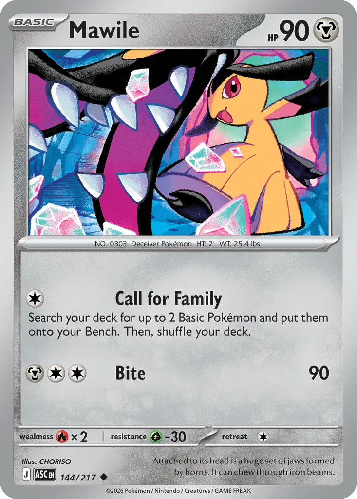 Mawile [Reverse Holo]