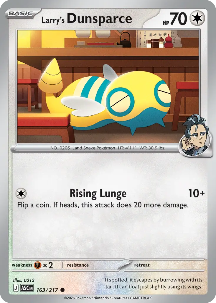 Larry's Dunsparce [Reverse Holo]