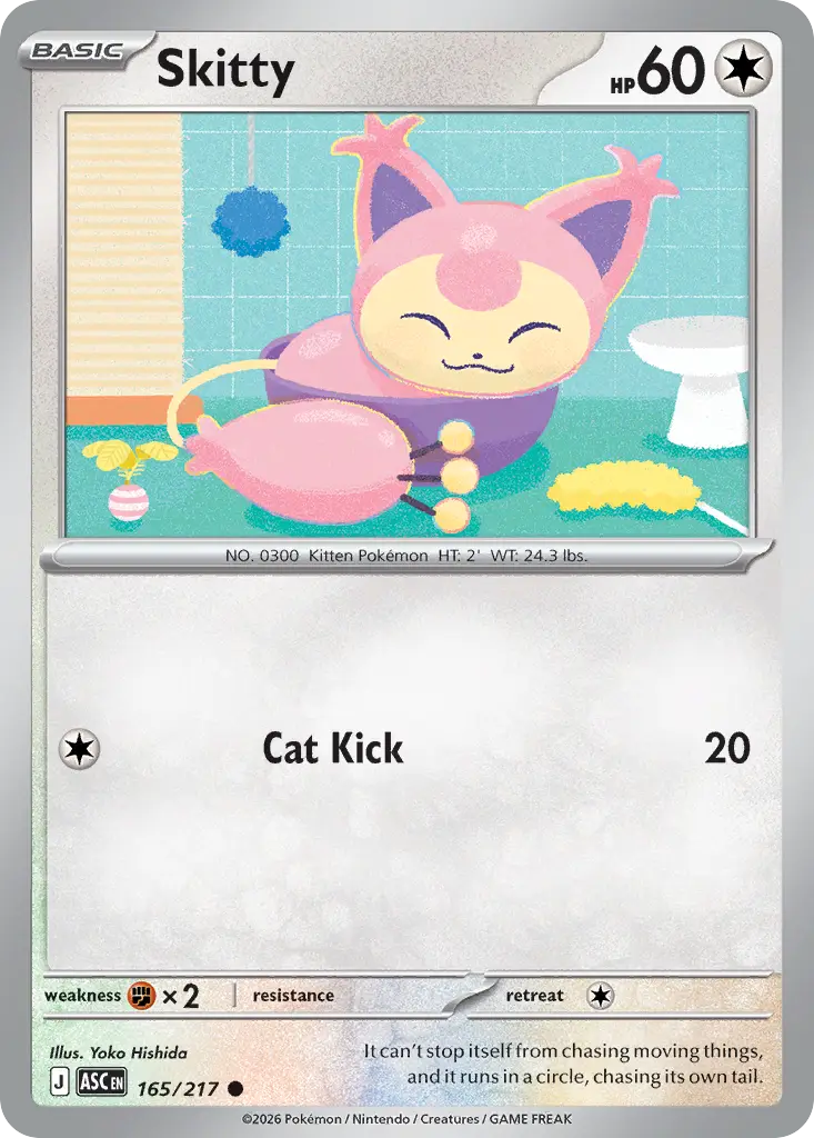 Skitty [Reverse Holo]