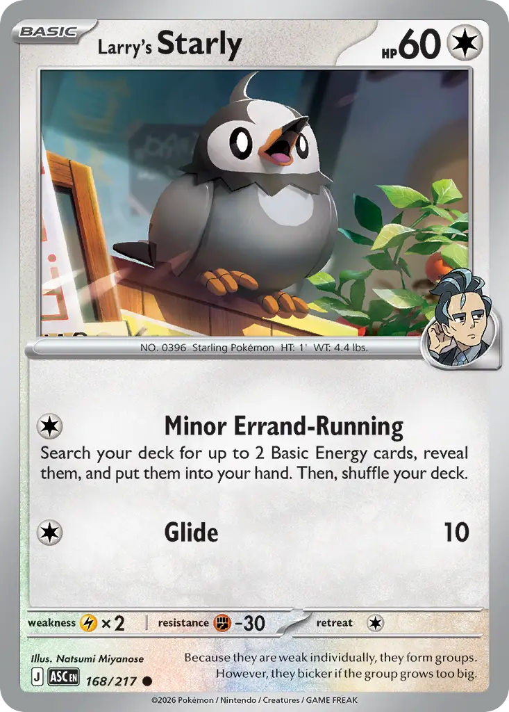 Larry's Starly [Reverse Holo]