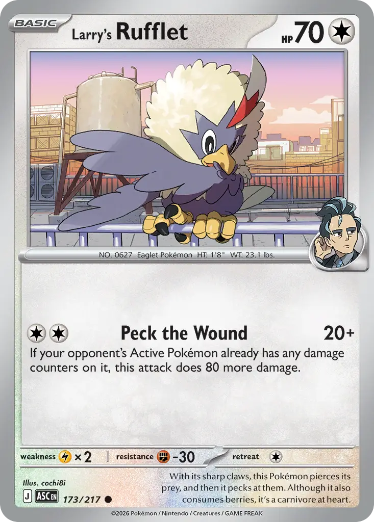Larry's Rufflet [Reverse Holo]