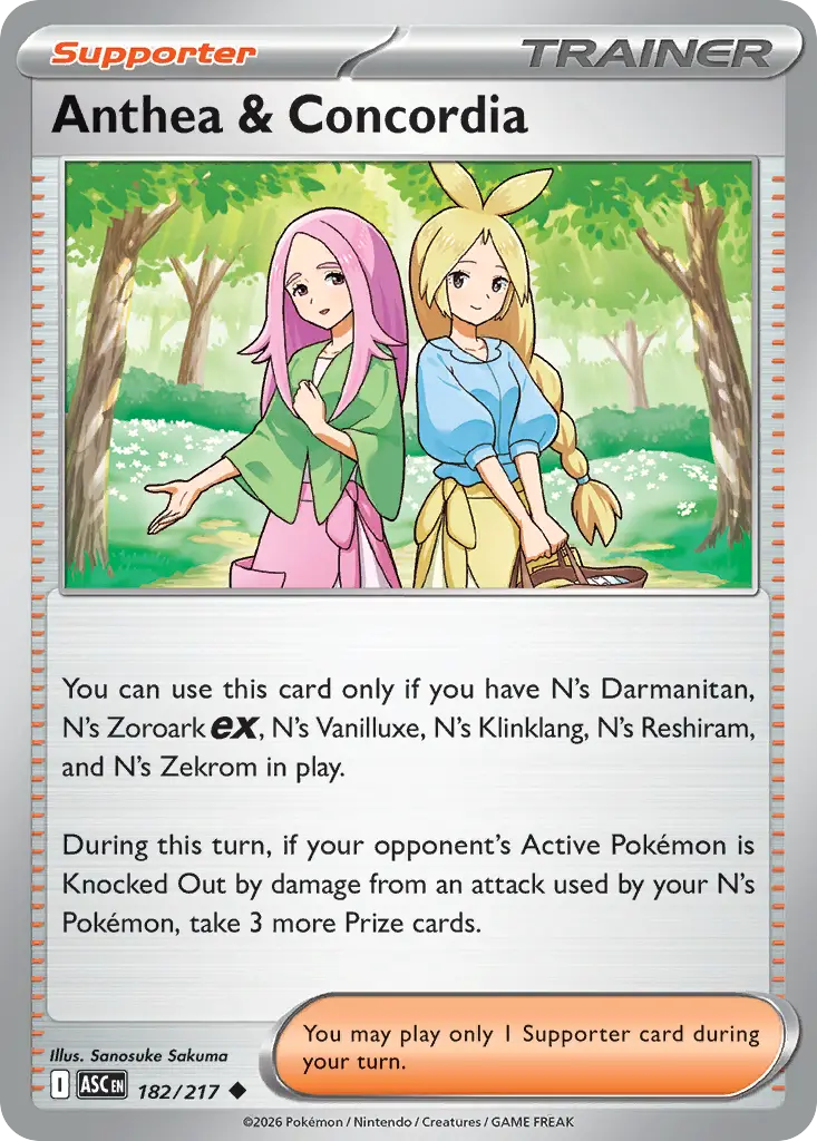 Anthea & Concordia [Reverse Holo]