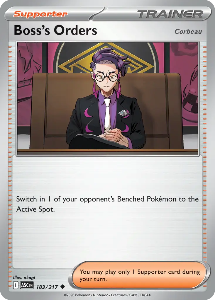 Boss's Orders [Reverse Holo]