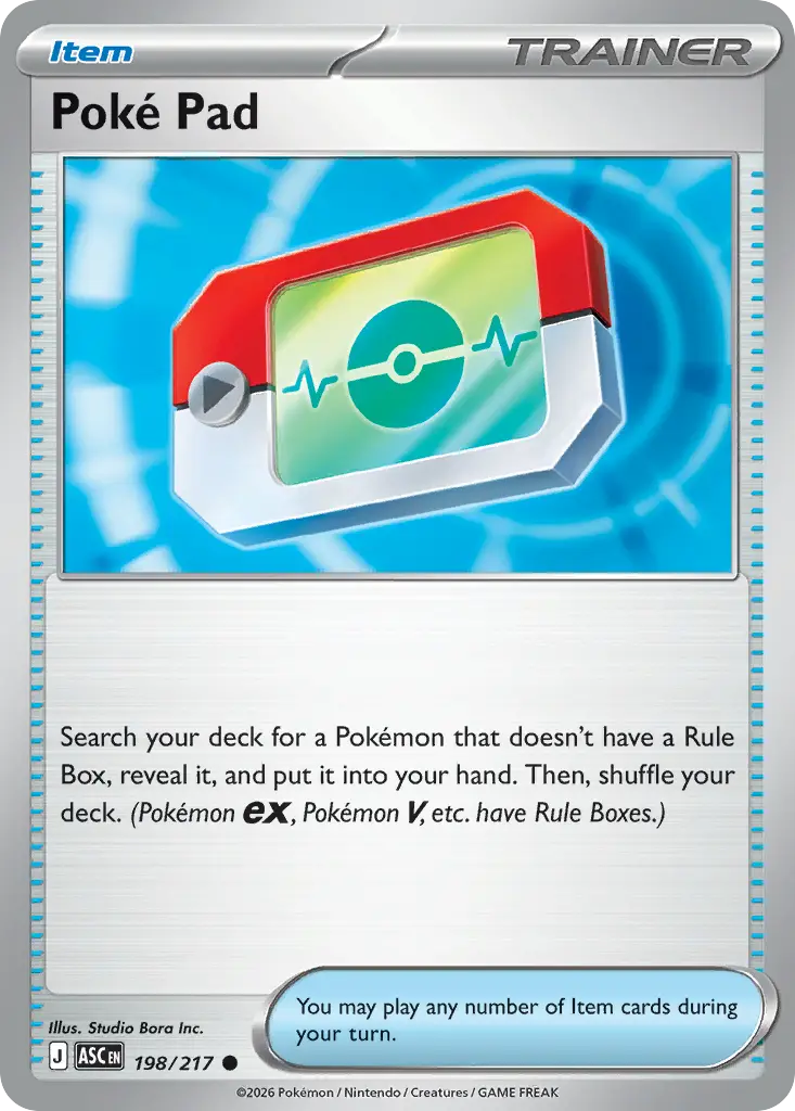 Poké Pad [Reverse Holo]